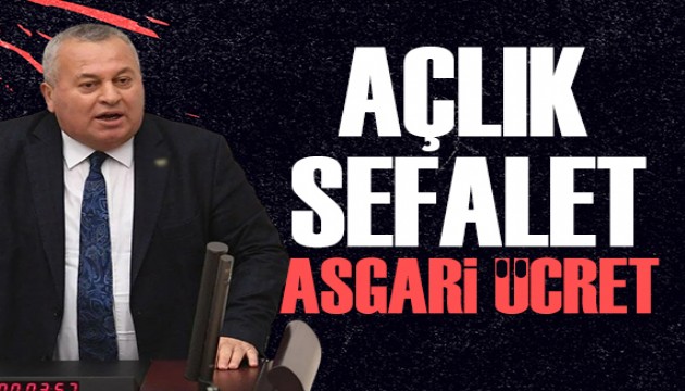Cemal Enginyurt: Gündem açlık, sefalet, asgari ücret