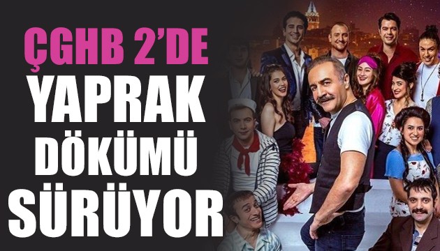 ÇGHB 2'de yaprak dökümü devam ediyor