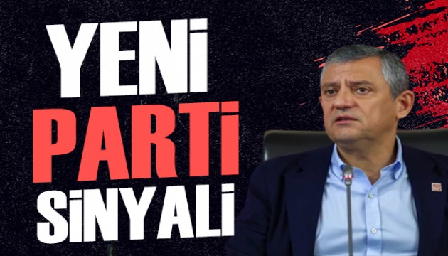 Özel'in kapalı grup toplantısında 'yeni parti' sinyali