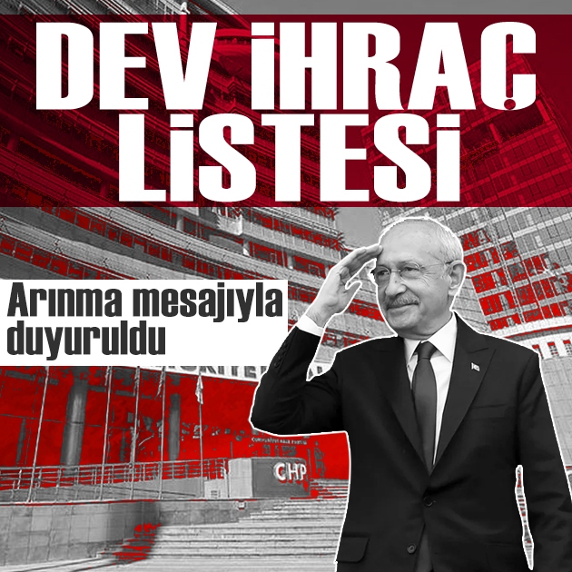 CHP'den büyük ihraç hamlesi: Gerekçe YENİ Parti