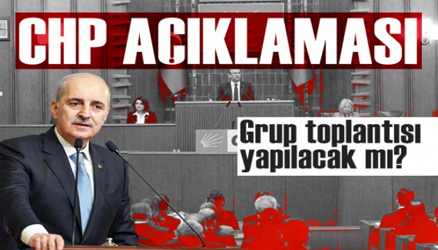 Numan Kurtulmuş'tan CHP açıklaması