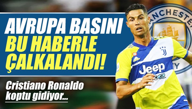 Cristiano Ronaldo adım adım Manchester City'ye!