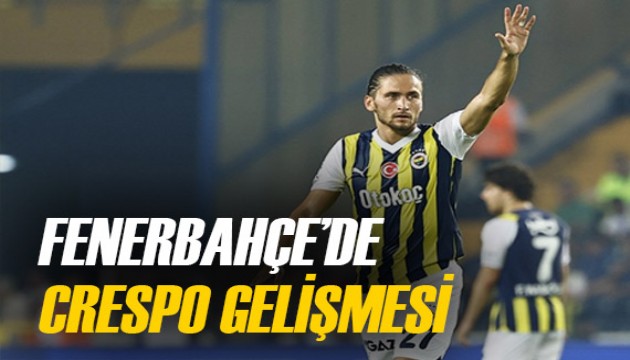 Miguel Crespo, Fenerbahçe'yi taşıyacak