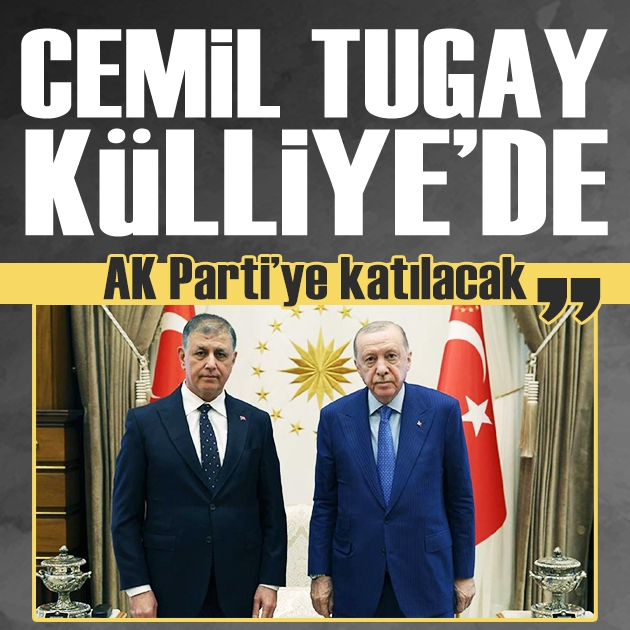 Cumhurbaşkanı Erdoğan, İzmir Büyükşehir Belediye Başkanı Cemil Tugay'ı Külliye'de kabul etti: AK Parti'ye katılacak iddiası