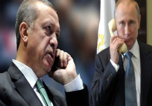 Erdoğan Putin ile telefonda görüştü