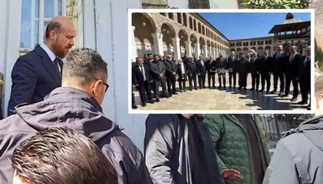 Bilal Erdoğan Şam'da