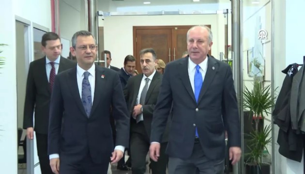 Özgür Özel ve Muharrem İnce bir araya geldi