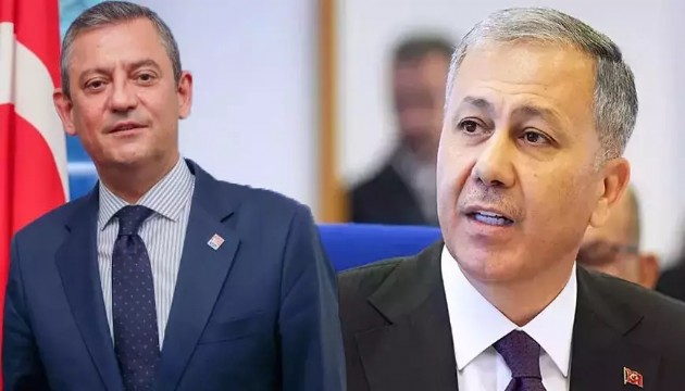 Özgür Özel'den Bakan Yerlikaya'ya telefon