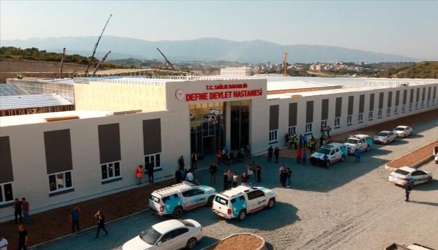 Defne Devlet Hastanesi bugün açılıyor