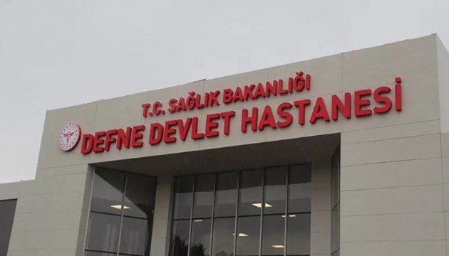 Defne Devlet Hastanesi'nde hasta kabulü başladı