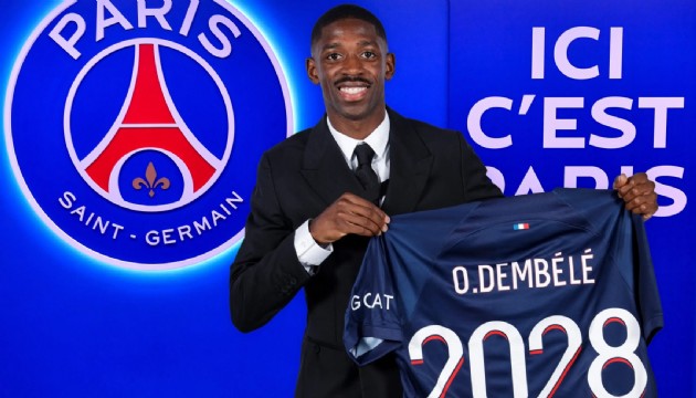 PSG, Ousmane Dembele'yi resmen duyurdu! Barcelona yine zararda