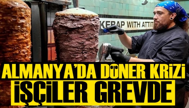 Almanlar döner krizine girdi: Dev fabrikanın işçileri grevde