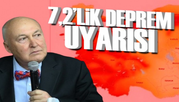 Övgün Ahmet Ercan'dan 7.2'lik deprem uyarısı!