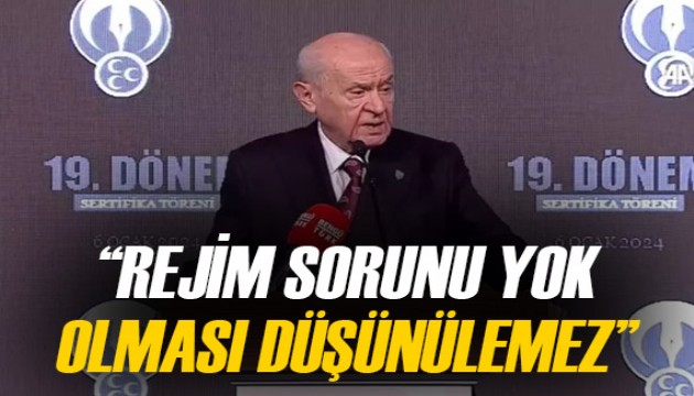 MHP Genel Başkanı Devlet Bahçeli'den önemli mesajlar