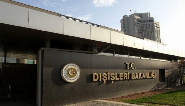 Dışişleri Bakanlığı'ndan açıklama