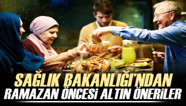 Sağlık Bakanlığı ramazanda sağlıklı beslenme önerilerini paylaştı