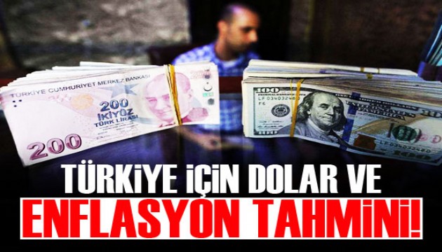 HSBC'den Türkiye için dolar enflasyon ve büyüme tahmini