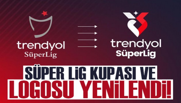 Trendyol Süper Lig'in logo ve kupası değişti!