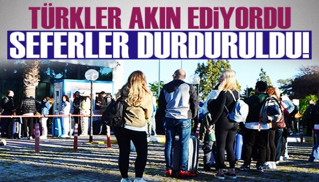 Çeşme-Sakız Adası feribot seferleri durduruldu