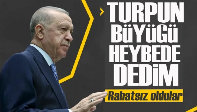 Cumhurbaşkanı Erdoğan: Turpların büyükleri heybede