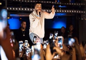 Drake tacizciye müdahale etti