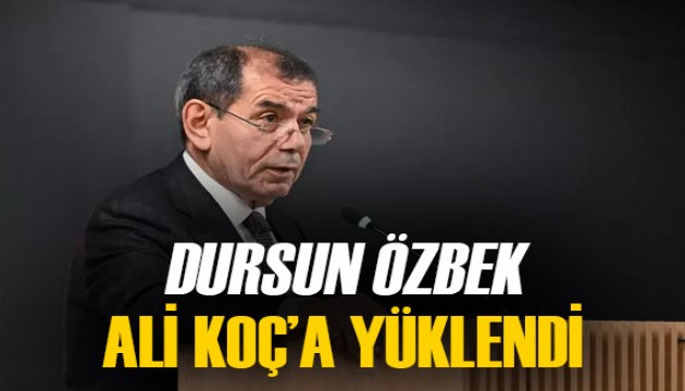 Dursun Özbek'ten Ali Koç'a salvo