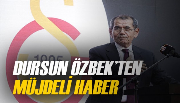 Galatasaray Başkanı Dursun Özbek: 'Yakında müjdeyi veriyoruz'