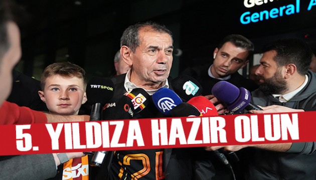 Dursun Özbek: 5. yıldız için hazırlıklı olsunlar