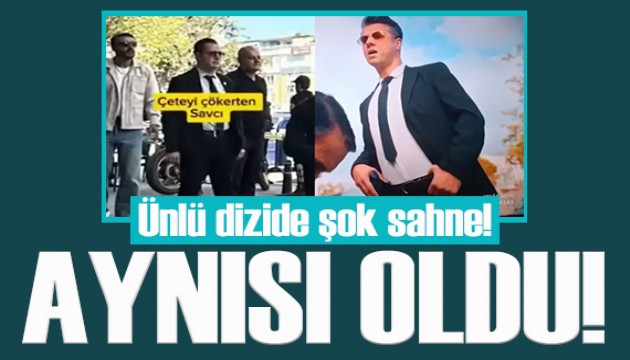 Arka Sokaklar dizisinde Yenidoğan Savcısının benzeri şaşkınlık yarattı