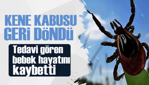 Kene kabusu geri döndü: Tedavi gören bebek hayatını kaybetti