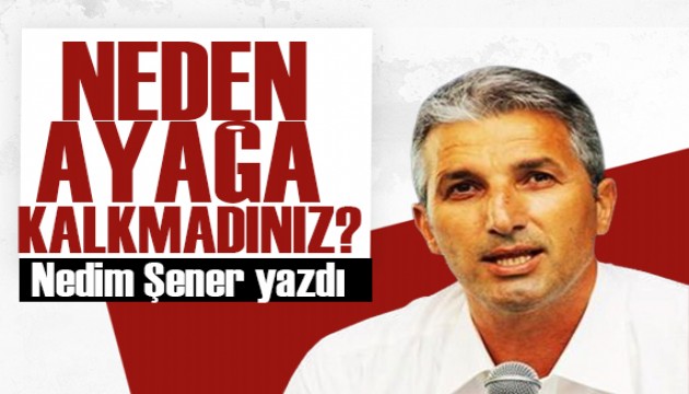 Nedim Şener yazdı: Batı cephesinde yeni bir şey yok