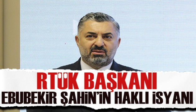 RTÜK Başkanı Ebubekir Şahin isyan etti: Farklı farklı bilinmeyen numaralardan aramak etik mi?