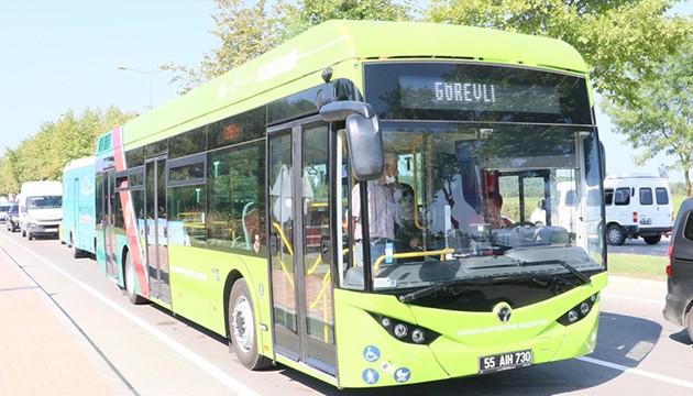 Elektrikli otobüsler hizmete başladı!