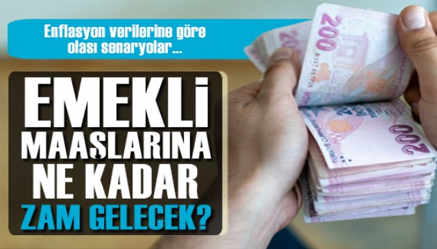 Emekli maaşlarına yüzde kaç zam gelecek?