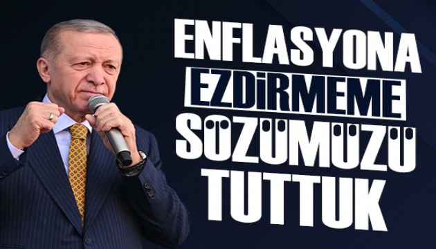 Erdoğan'dan asgari ücret sözleri: Ezdirmeme sözüne sadık kaldık