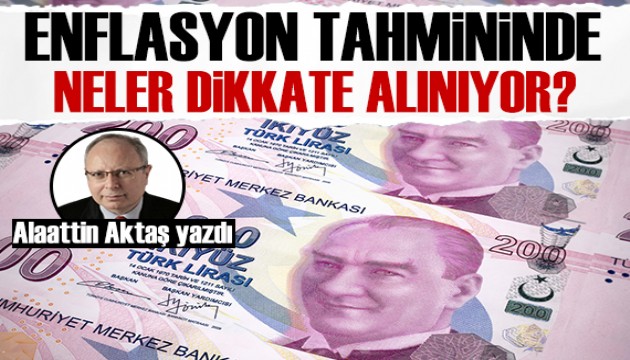 Alaattin Aktaş yazdı: Enflasyon tahmininde neler dikkate alınıyor?