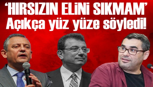 Enver Aysever'den 'Ben hırsızın elini sıkmam' açıklaması!