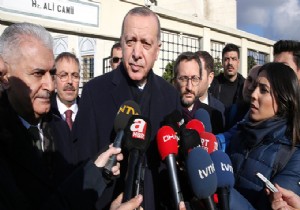 Erdoğan: İmamoğlu'na kapım açık