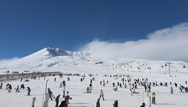 Erciyes'te hedef 3 milyon ziyaretçi