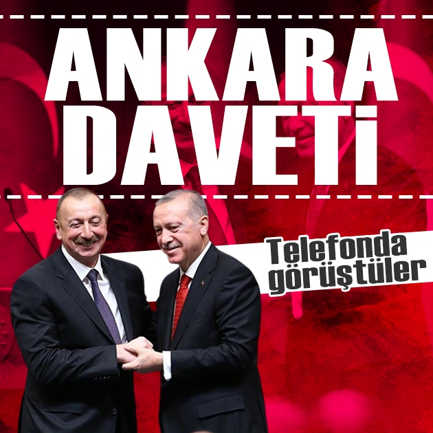 Cumhurbaşkanı Erdoğan Aliyev ile görüştü: Ankara'ya davet etti