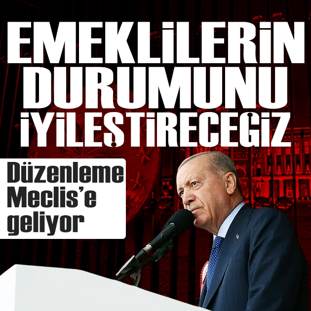 Erdoğan'dan kabine sonrası emeklilere ilişkin mesaj: 'Yıl sonuna kadar Meclis takdirine sunulacak'