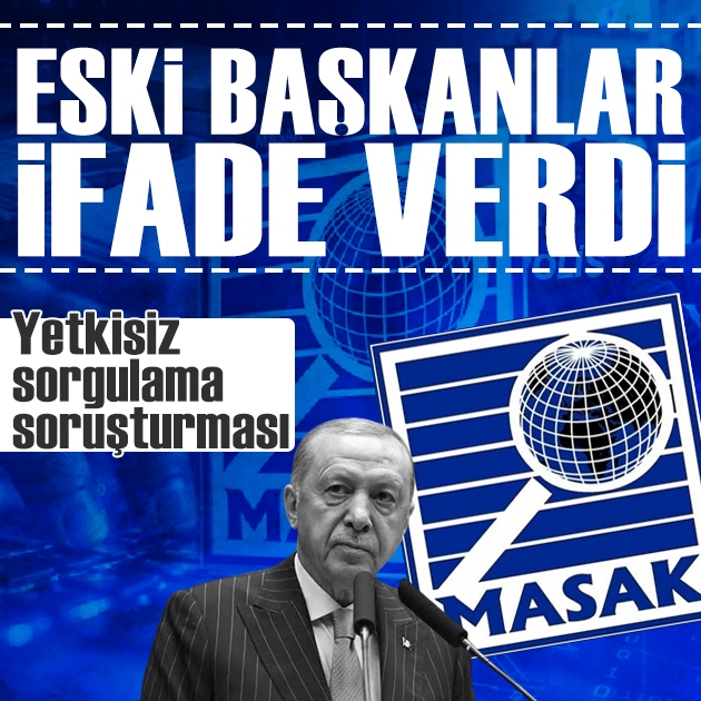 Cumhurbaşkanı Erdoğan ve ailesine yetkisiz sorgu soruşturması: Eski MASAK başkanları ifade verdi
