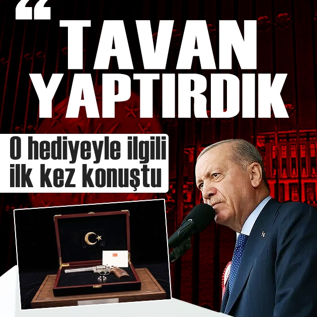 Cumhurbaşkanı Erdoğan NATO Zirvesindeki hediye silahlar için ilk kez konuştu