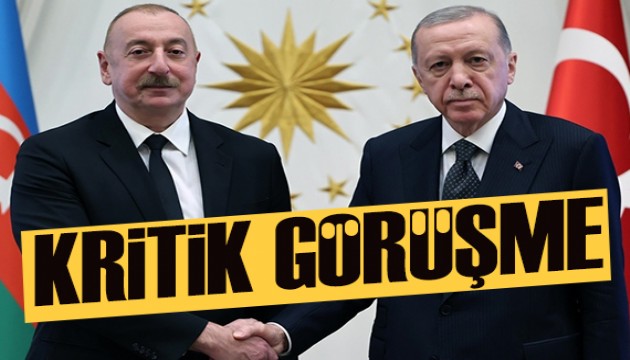 Cumhurbaşkanı Erdoğan, Aliyev ile görüştü