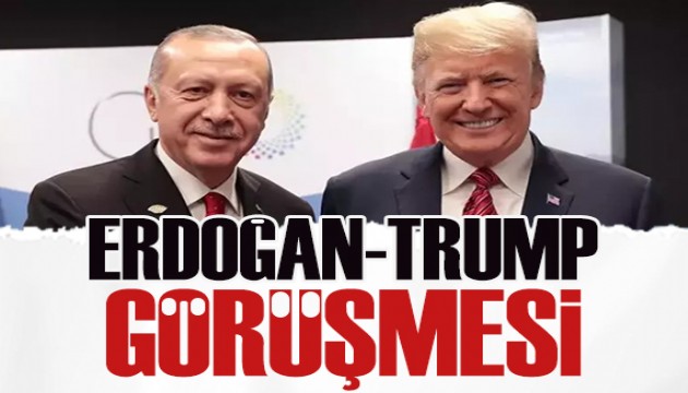 Cumhurbaşkanı Erdoğan, ABD Başkanı Trump ile görüştü