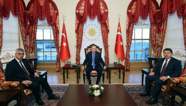 Cumhurbaşkanı Erdoğan, Adalet ve Sağlık bakanlarını kabul etti