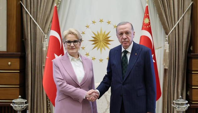 Cumhurbaşkanı Erdoğan, Meral Akşener'i kabul etti