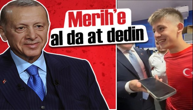 Cumhurbaşkanı Erdoğan'dan millilere tebrik telefonu