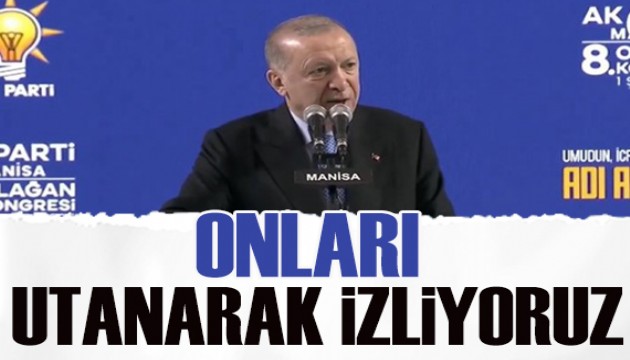 Cumhurbaşkanı Erdoğan: Utanarak izliyoruz