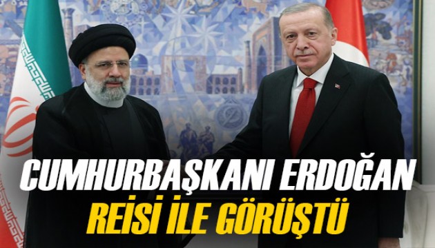 Cumhurbaşkanı Erdoğan, İbrahim Reisi ile görüştü